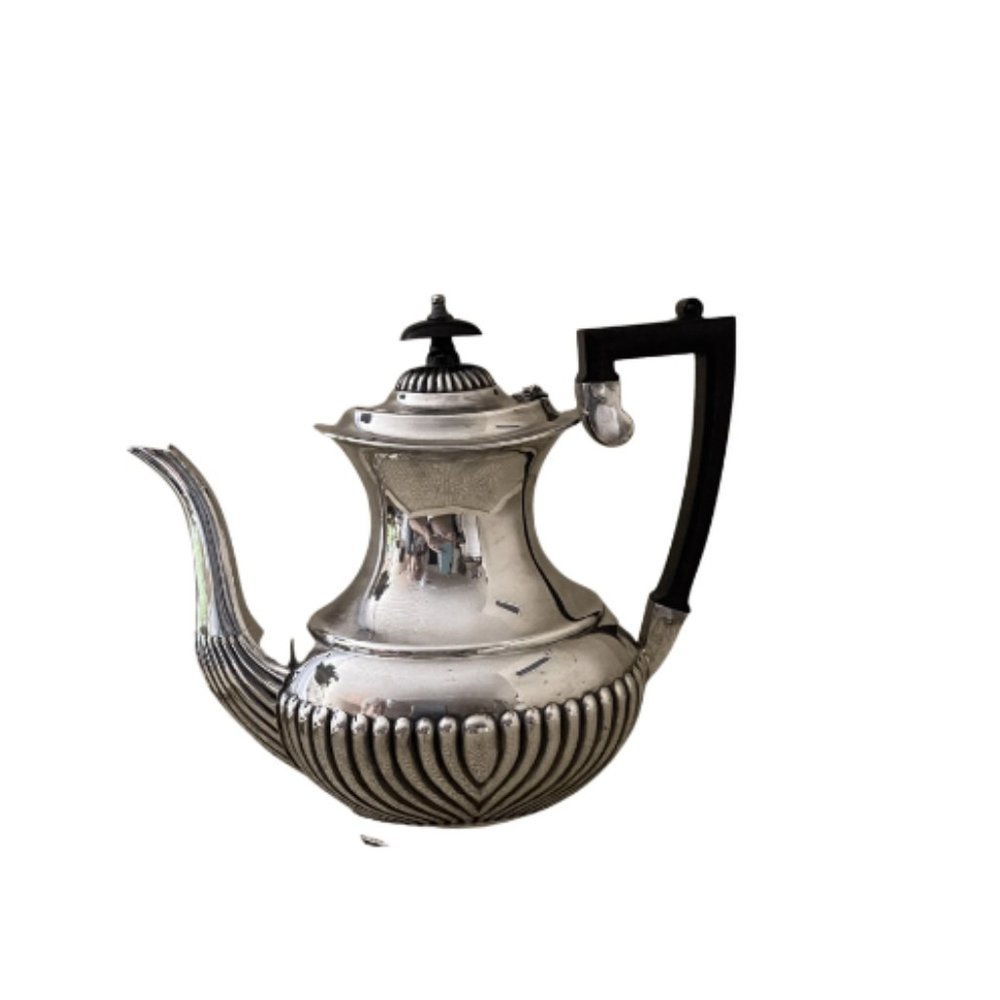 Antique sheffield silver coffee pot teapot EPNS